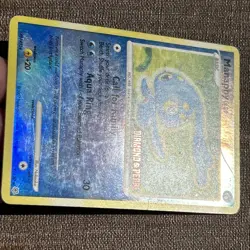 Manaphy 9/130 Diamond & Pearl Reverse Holo Stamped Pokemon Card Damaged HP - Image 4
