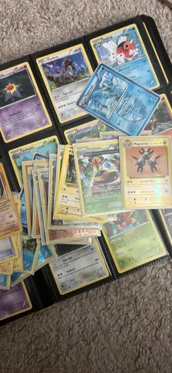 Mid Era Pokemon Card Lot with binder - Image 4