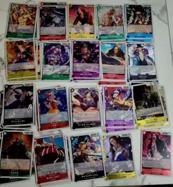 One Piece tcg Card Game 855 Cards Collection Mixed Lot w FOILS Included Japanese - Image 5