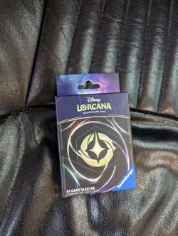 Disney Lorcana TCG Card Sleeves 65ct Shimmering Skies Branded Logo - Image 1