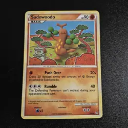 Pokemon Sudowoodo Unleashed Holo Rare Card 9/95 Cosmos - Image 1