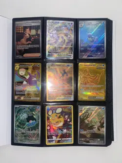 Pokemon Binder Collection LOT - 150+ SIR, ALT ART, GOLD Cards, EX’S w/ Binder! - Image 1