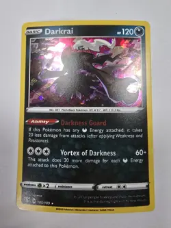 Darkrai - (Cosmos Holo) 105/189 Miscellaneous Cards & Products Holo Pokemon Tcg - Image 1