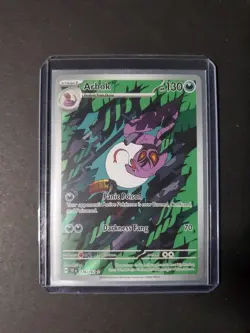Pokemon TCG Arbok 176/162 Temporal Forces Illustration Rare Card NM Condition - Image 1