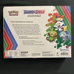 Pokemon Sword & Shield Figure Collection Box 4 Booster Packs Pikachu Promo Card - Image 3