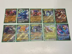 Mixed Rare Pokemon Holographic Trading Card Singles (Set Of 10) - Image 1