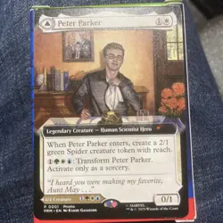 Peter Parker Amazing Spider-Man MTG NYCC Promo 0001 Rare Magic the Gathering - Image 3