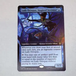 Lady Octopus, Inspired Inventor (Extended Art) Marvel's Spider-Man MTG NM - Image 1