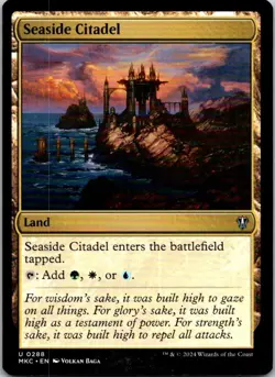 Magic the Gathering Seaside Citadel Murders at Karlov Manor Commander MTG - Image 1