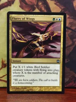 Flurry of Wings Alara Reborn Regular MTG 1x Lightly Played - Image 1