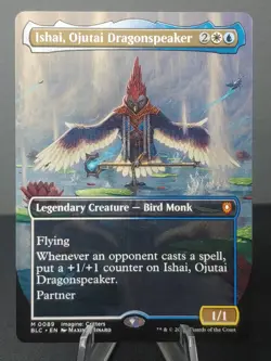 0089 Ishai, Ojutai Dragonspeaker Borderless Magic The Gathering Bloomburrow - Image 1