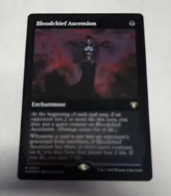 MTG Foil Etched Bloodchief Ascension CMA. NM - Image 1