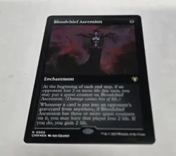 MTG Foil Etched Bloodchief Ascension CMA. NM - Image 2