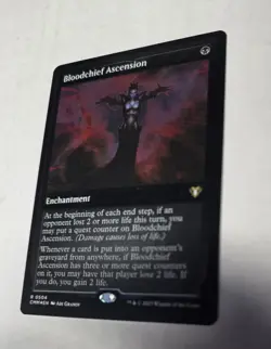MTG Foil Etched Bloodchief Ascension CMA. NM - Image 3