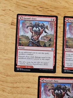 3x Kazuul's Fury Zendikar Rising Uncommon Magic MTG WOTC M9245 - Image 2
