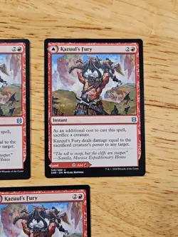 3x Kazuul's Fury Zendikar Rising Uncommon Magic MTG WOTC M9245 - Image 3