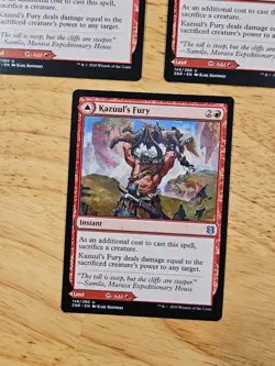 3x Kazuul's Fury Zendikar Rising Uncommon Magic MTG WOTC M9245 - Image 4