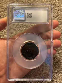 Pokemon TCG Green Rayquaza Collector's Coin (2022) Japanese Generation Vlll - Image 2