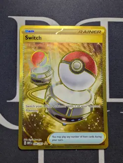 Switch - 206/165 Scarlet & Violet 151 (Pokemon) Golden Hyper Rare - Image 1