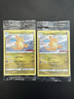 Pokemon TCG Dragonite 131/195 Rare GameStop Stamped Promo SEALED (Lot of 2!) - Image 1