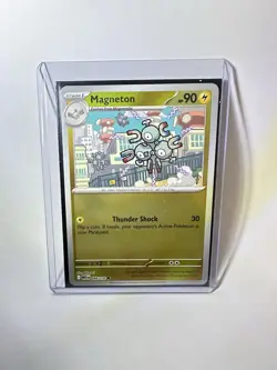 Magneton (Reverse Holo) 046/132 - Mega Evolution - Pokemon - Image 1