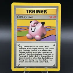 Pokemon TCG Clefairy Doll 070/102 Base Set Regular LP - Image 1