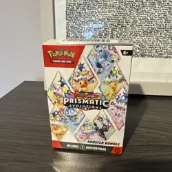 Pokemon TCG: Prismatic Evolutions Booster Bundle (6 Packs) - Brand New - Sealed - Image 1