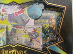 Shiny Dragapult VMAX Premium Collection Spanish Pokemon TCG Destinos Brillantes - Image 4