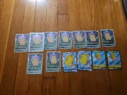 Lot Of 13 Pokemon Pikachu 25th Anniversary Collection Holo (Japanese) - Image 1