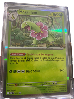 Pokemon TCG Megaevolution - Prerelease Full [Staff] Promo Card Set - Portuguese - Image 4