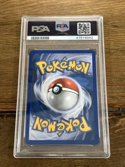 Magmar 21/92 EX Legend Maker Rev. Stamped Pokemon Card 2006. PSA MINT 9, POP 54 - Image 2