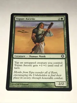 Magic the Gathering Topan Ascetic Card - Image 2