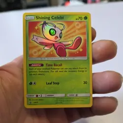 Shining Celebi SM79 Sun Moon Promo Card MINT pokemon card - Image 1