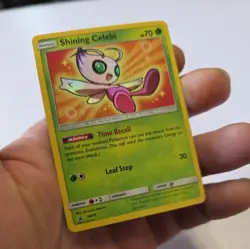 Shining Celebi SM79 Sun Moon Promo Card MINT pokemon card - Image 2