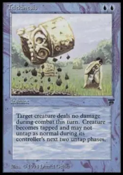 MTG English Telekinesis NM Normal Legends - Image 1