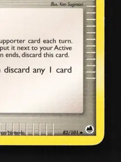 TV Reporter 82/101 HP EX Dragon Frontiers English Pokemon Card TCG - Image 3