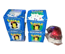 Lot of 4 Pokemon Ltd Ed 23K Gold-Plated Mewtwo & Togepi Trading Cards with Balls - Image 2