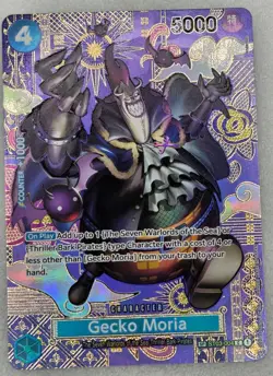 Gecko Moria SP ST03-004 - One Piece Card TCG - English - NM - Image 1