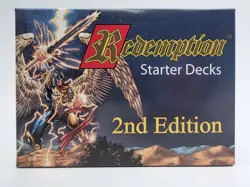Redemption Card Game Starter Decks 2nd Edition Complete Cactus Game Design - Image 1
