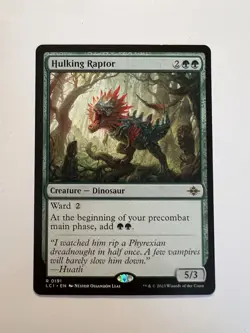 Hulking Raptor - MTG The Lost Caverns of Ixalan - NM - Image 1