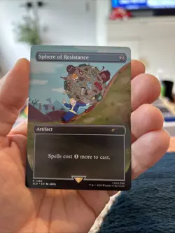 MTG Magic the Gathering Secret Lair x Fallout NM Sphere Of Resistance (#1484) - Image 1