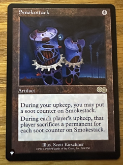 MTG Mystery Booster The List, Smokestack (Urza's Saga) - Image 1