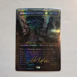signed Atraxa, Grand Unifier Magic: The Gathering All Will Be One - Image 1