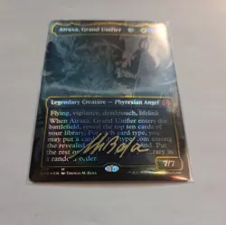 signed Atraxa, Grand Unifier Magic: The Gathering All Will Be One - Image 2