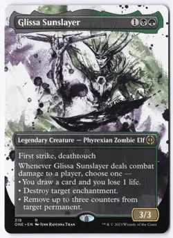 Glissa Sunslayer (Showcase) R Phyrexia: All Will Be One 318 NM - Image 1