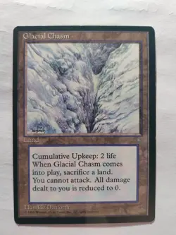MTG [Magic the Gathering] Glacial Chasm [Commander] [Premodern] NM/M - Image 1