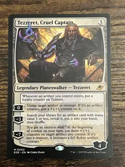 Tezzeret, Cruel Captain - Edge of Eternities (EOE) - EN M 0002 - Image 1