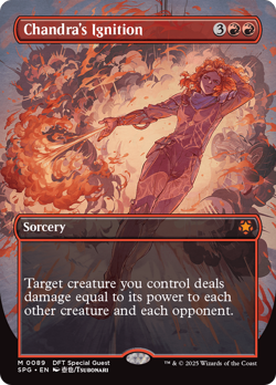 x1 Chandra's Ignition Special Guests MTG 89 MYTHIC M/NM 1x - Image 1