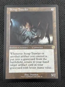 Scrap Trawler #49 Normal The Brothers' War: Retro Frame Artifacts NM MTG - Image 1