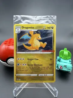 SEALED Pokemon Dragonite 131/195 Silver Tempest GameStop Stamped Holo Rare Promo - Image 1